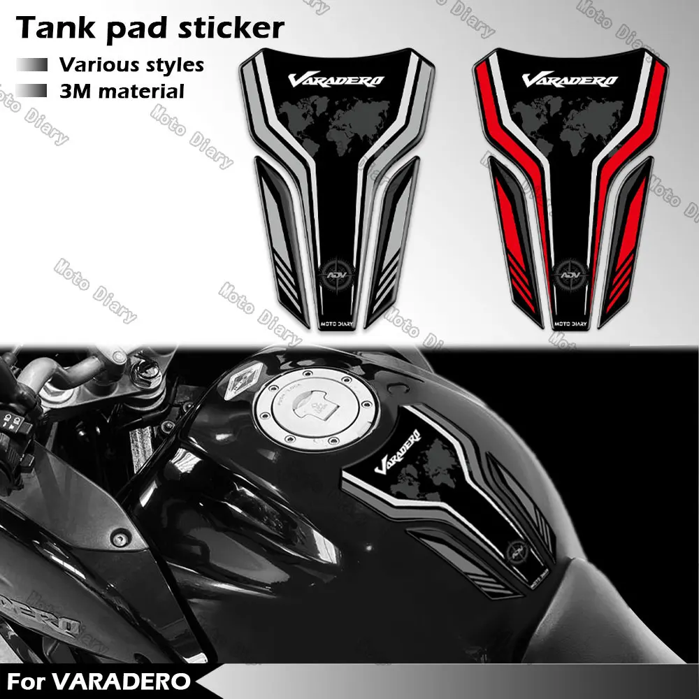 Varadero Fuel Tank Sticker 3D Decal Cover Protector Waterproof For Varadero XL1000 xl 1000 XL125 xl 125 250