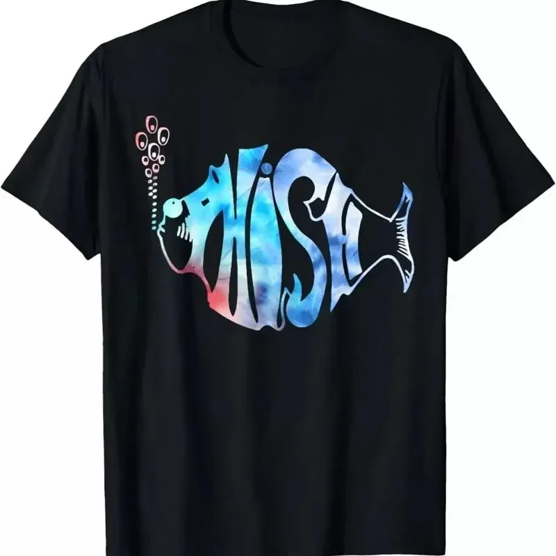 Colorful Phish Jam Tie Dye T Shirt For Fisherman Fish