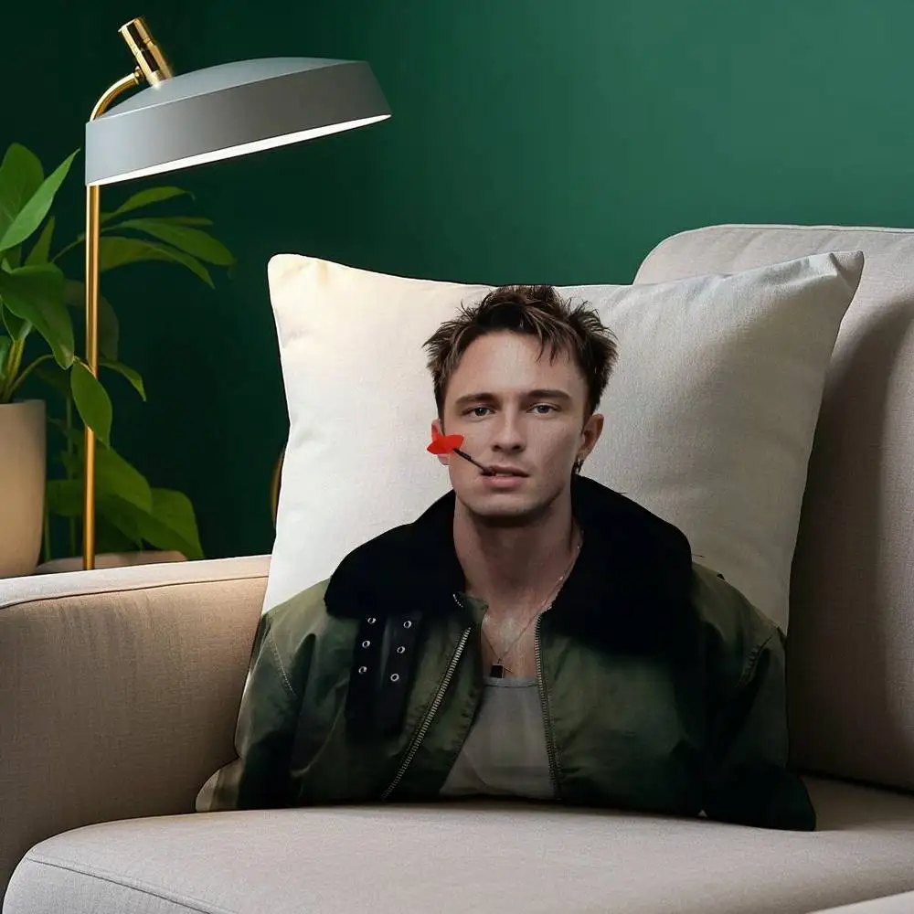 غطاء وسادة D-Drews Starkey غطاء وسادة قطيفة مريح مطبوع على الوجهين - هدية منزلية لديكور غرفة النوم