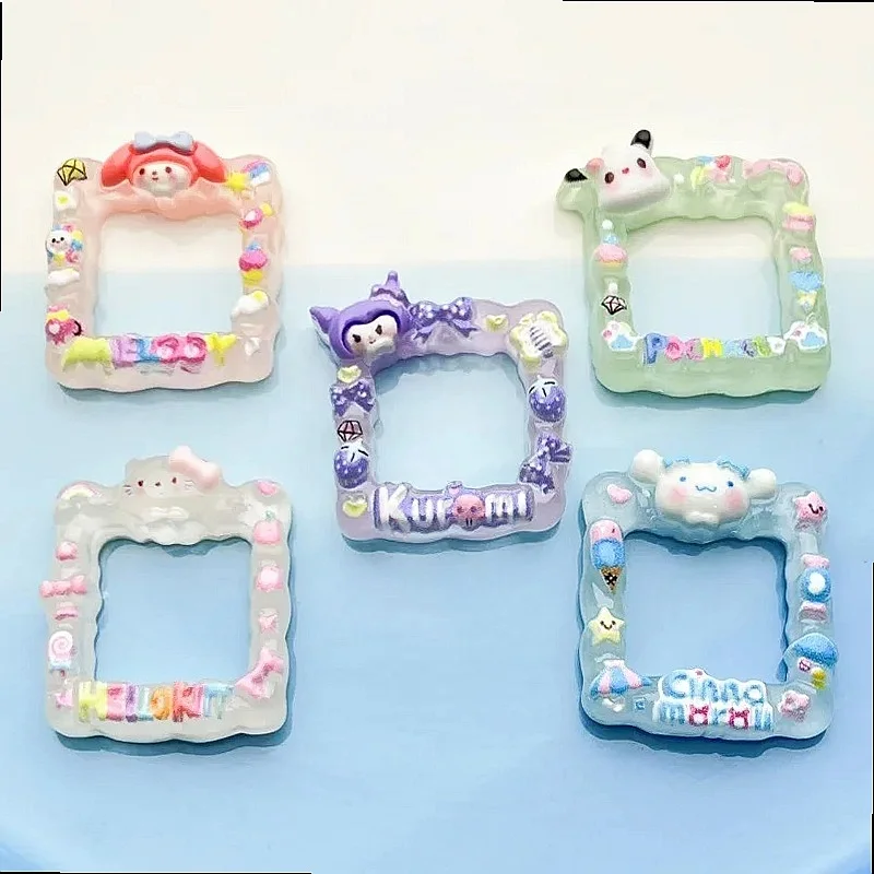 100pcs Kawaii Flatback Resin Cartoon Craft Decor for Scrapbook Phone Case Earrings Miniature Craft view 3