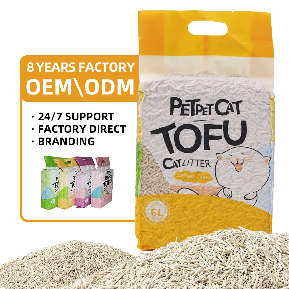 

STLF DZ CJM Advanced Multi-spec Tofu Cat Natural Supply Best Price Cat Can Be Customized