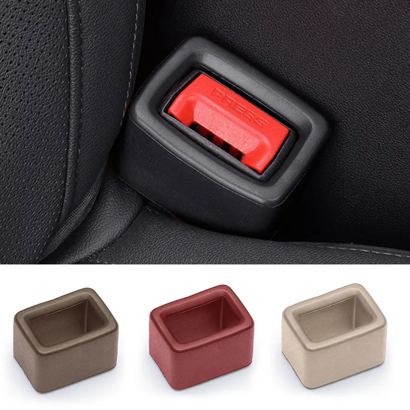 Para Suzuki s-cross SX4 Jimny XL-7 Samurai Ignis Splash Kaiser DZire cinturón de seguridad de coche hebilla Protector anclaje enchufe proteger cubierta