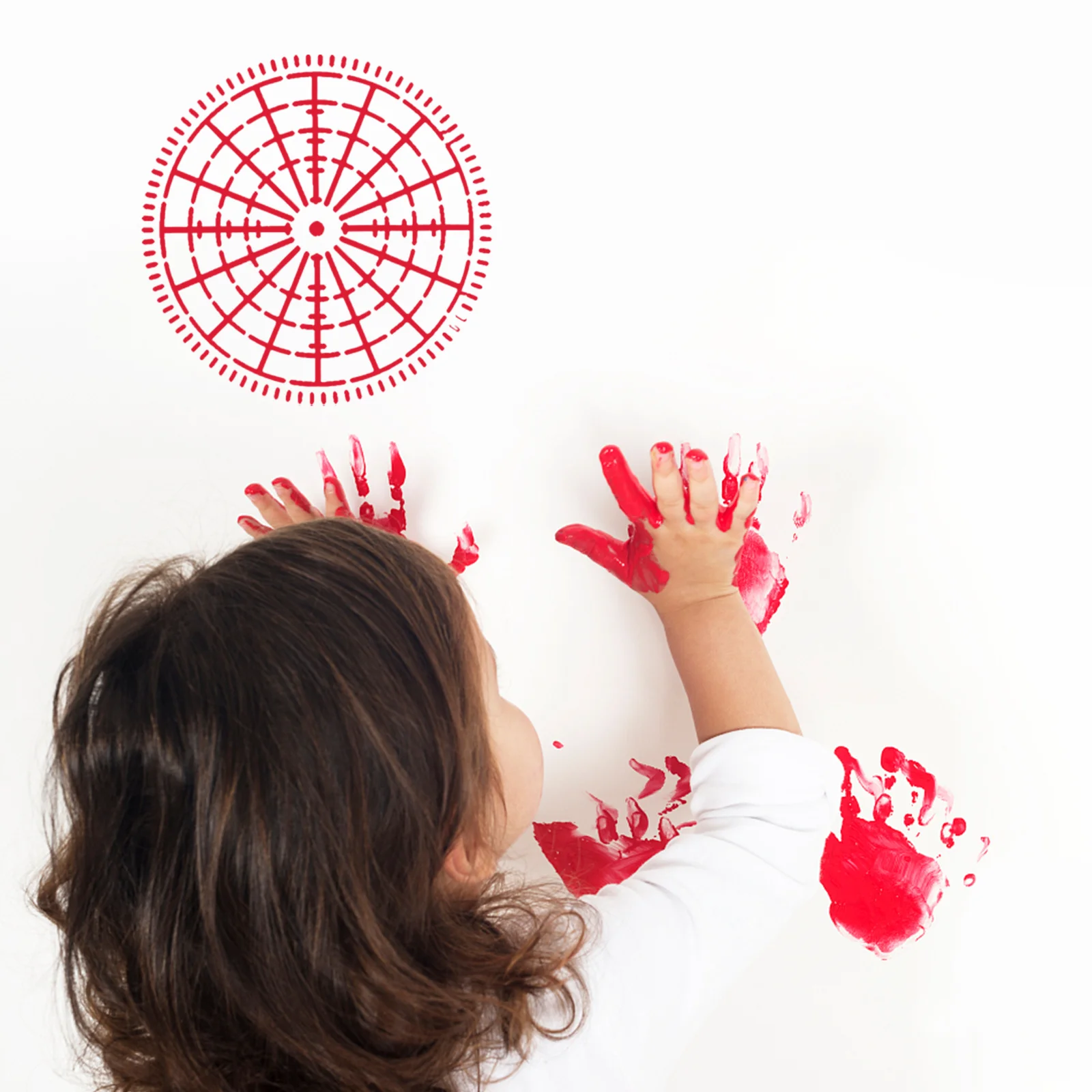 

12Pcs Mandala Dot Painting Stencils Creative Pet Stencil Set DIY Scrapbook Template Multipurpose Drawing Stencils