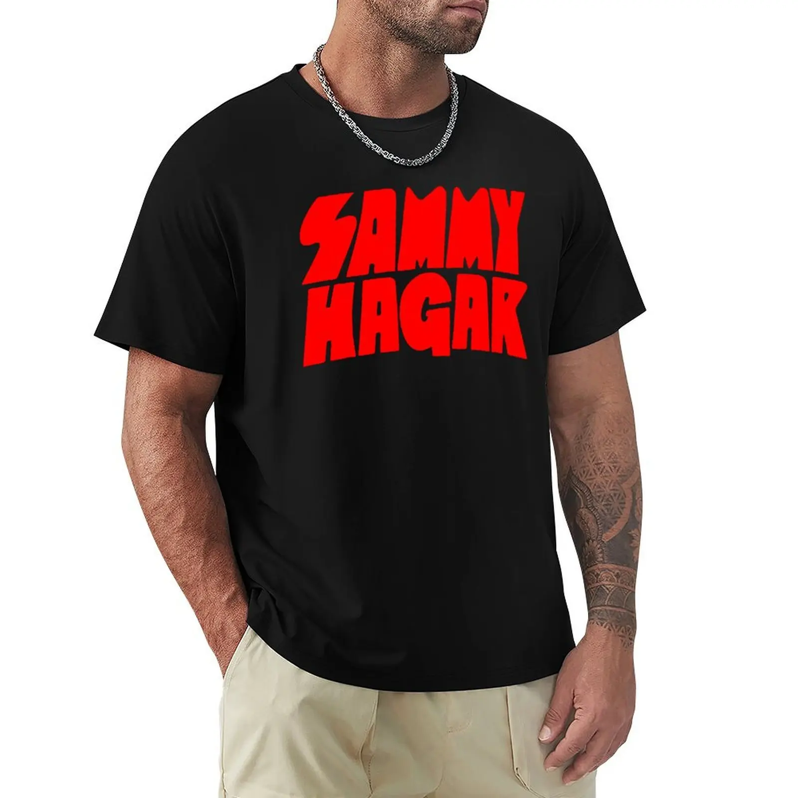 

SAMMY HAGAR T-Shirt customs oversizeds man t shirt Blouse Men's clothing