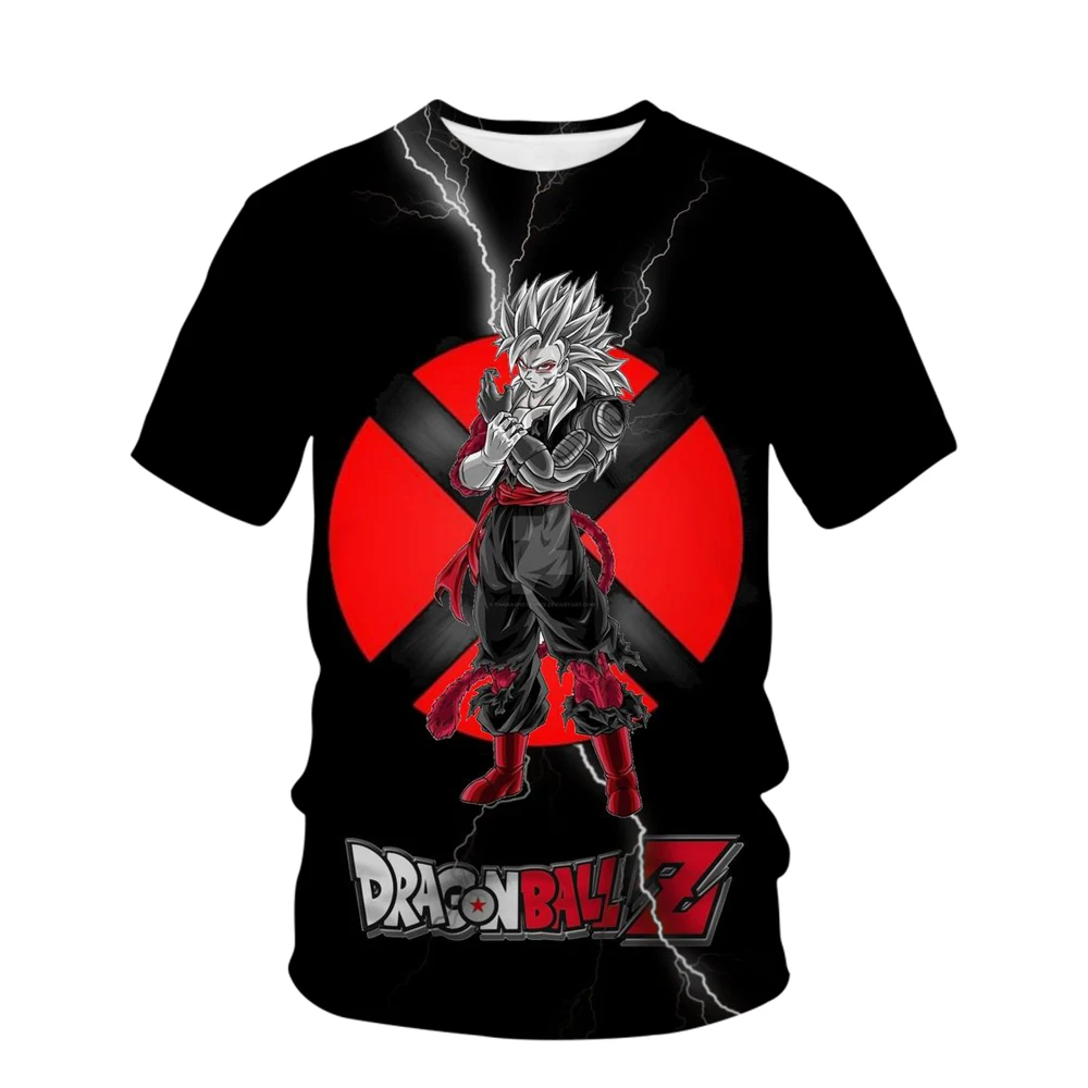 

New Summer Children's Dragon Ball Z T Shirt Girl's Cartoon Goku Classic Series Clothing