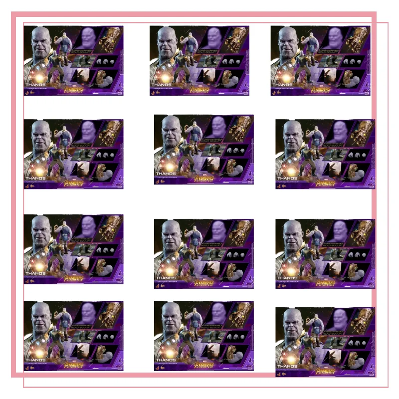 

Hottoys Ht Mms479 Avengers Infinity War 1/6 Thanos Movable Soldier Collection Limited Edition Model Ornament Toys Holiday Gift