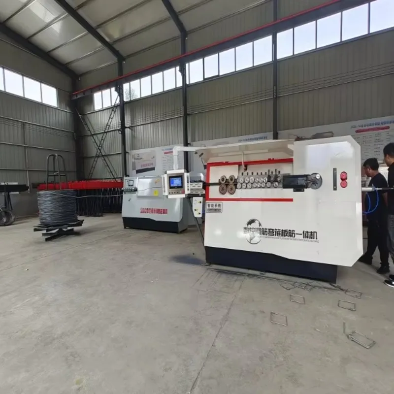 Cnc Automatic Iron Rebar Stirrup Bending Machine  High Efficiency Steel Bar Bender for Precast Component