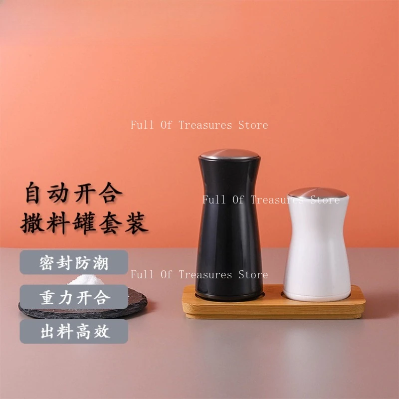 Cumin Powder Pepper Sprinkle Bottle Gravity Opening and Closing Seasoning Sauce Jar Sealed and Moisture-proof