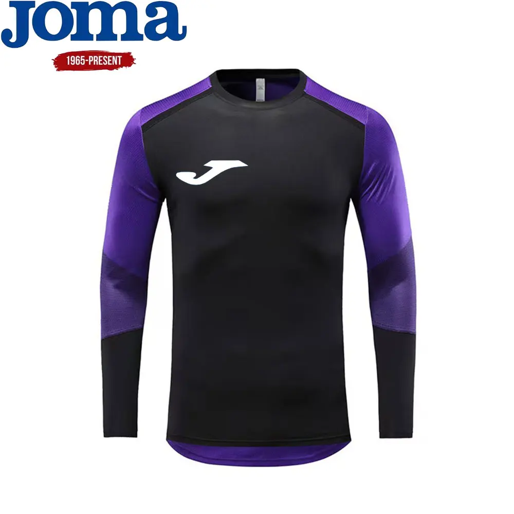 joma2026 high-quality quick-drying sports long-sleeved T-shirt, loose and breathable men's long-sleeved basketball suit, America