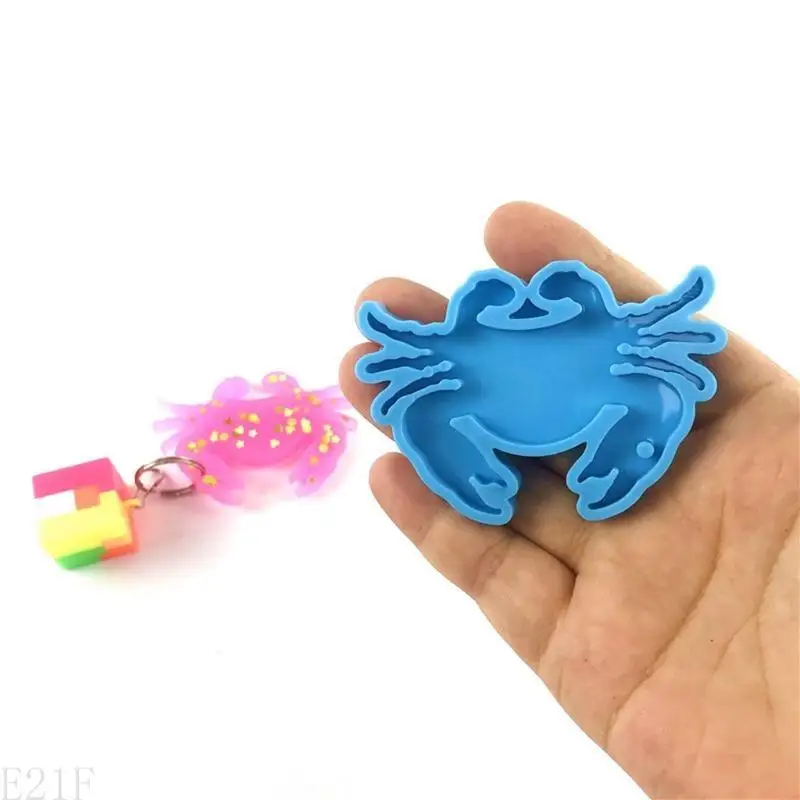 

E21F Series Keychain Epoxy Resin Mold Jewelry Earrings Pendants Silicone Mould DIY Crafts Decorations Casting Tool