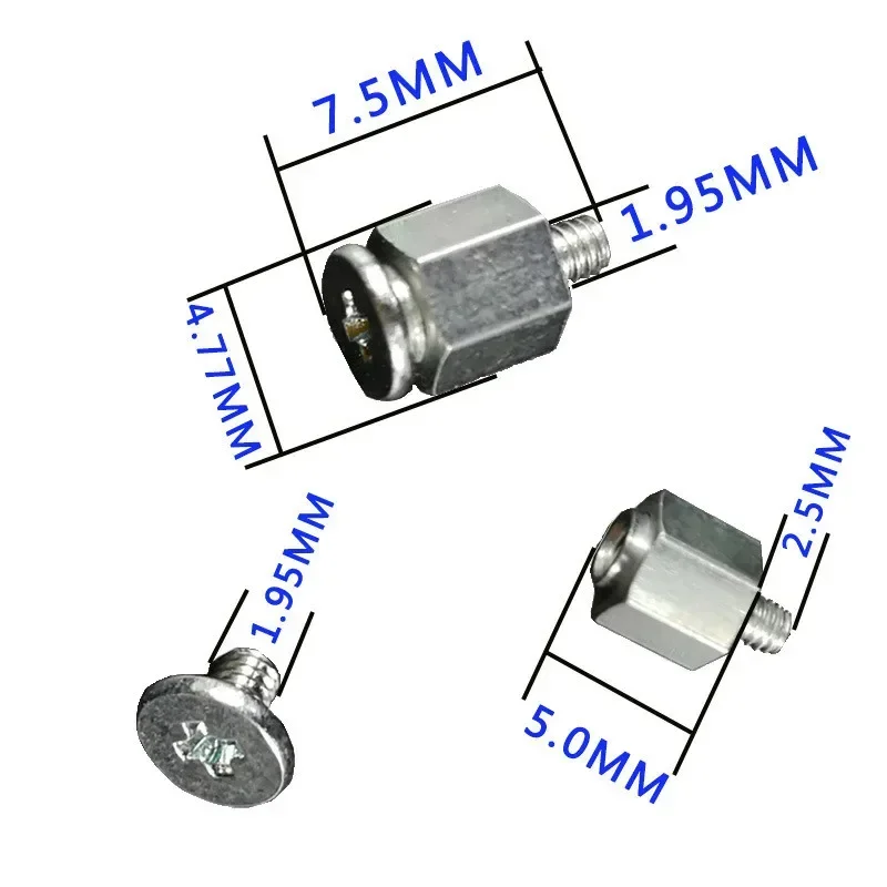 11Pcs/Set M. 2 SSD Mounting Screw Kit High Quality Durable Stand Off Screw Hex Nut Laptop Repair Parts for ASUS Motherboard