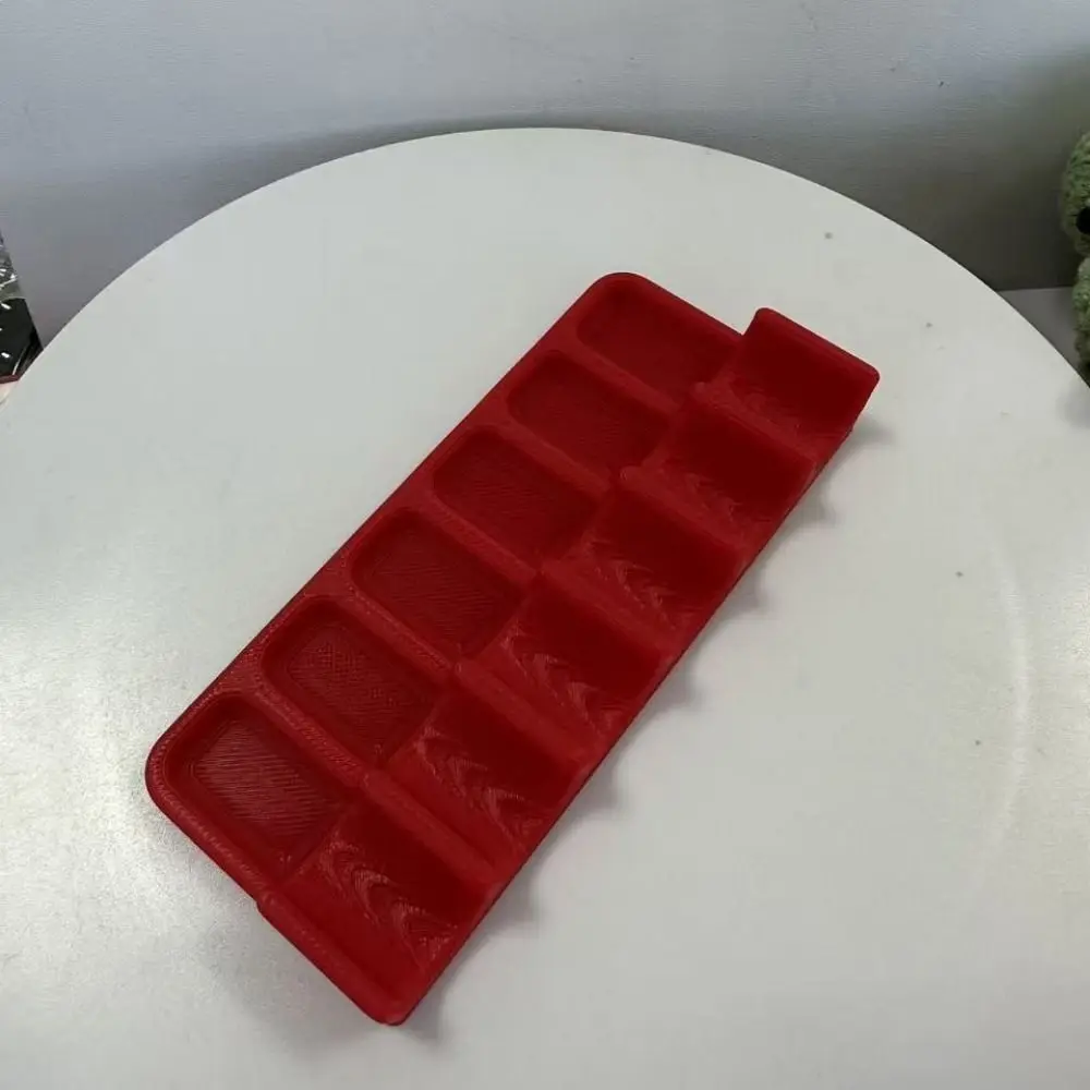 3D Printed Plastic Brush Holder Lightweight Durable Painting Brush Rest Holder Easy To Clean Mini Size Brush Storage Box
