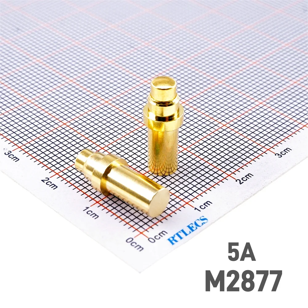 2/5/20 Pcs High Current Spring Loaded Pogo Pin Connector 4A 5A 10A 15A 25A Power Heavy Battery POGOPIN Header Charge