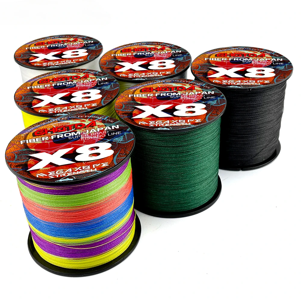 Ghotda 300M 4/8/16 Strands Fishing Line 10-200LB Japan PE Carp Wire Pesca Freshwater Saltwater Carp Fishing Wire