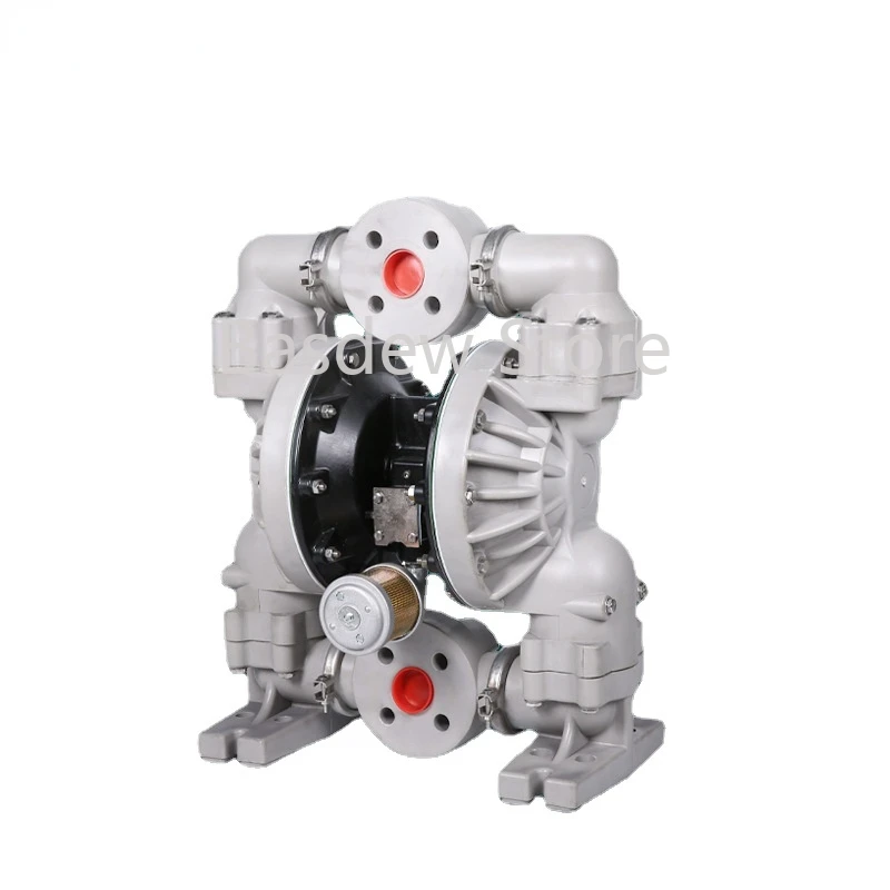 pneumatic diaphragm pump, self priming aluminum alloy alkali resistant stainless steel plastic sand making machine