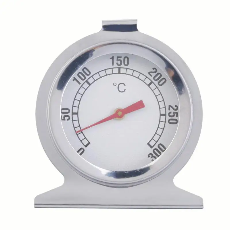 300°C Stainless Steel Oven Thermometer Mini Dial Stand Up Temperature Meter Kitchen Tools Grill BBQ Hot Food Needle Thermometer