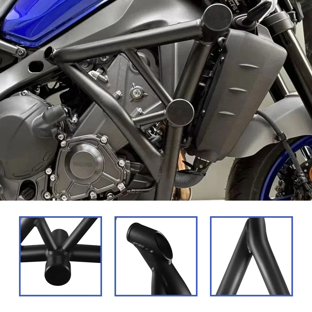 

Уникальные мотоциклетные бамперы для защиты двигателя мотоцикла для MT09 2022-2023