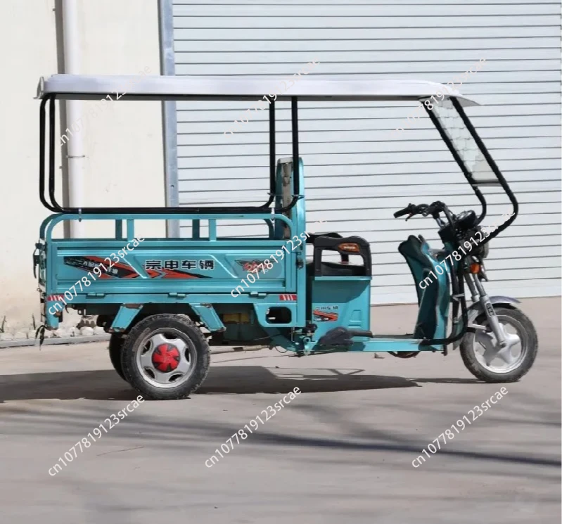 

Dear everyone, please note that this is only a rain shelter for electric tricycles. It provides shade, is fully enclosed, windpr