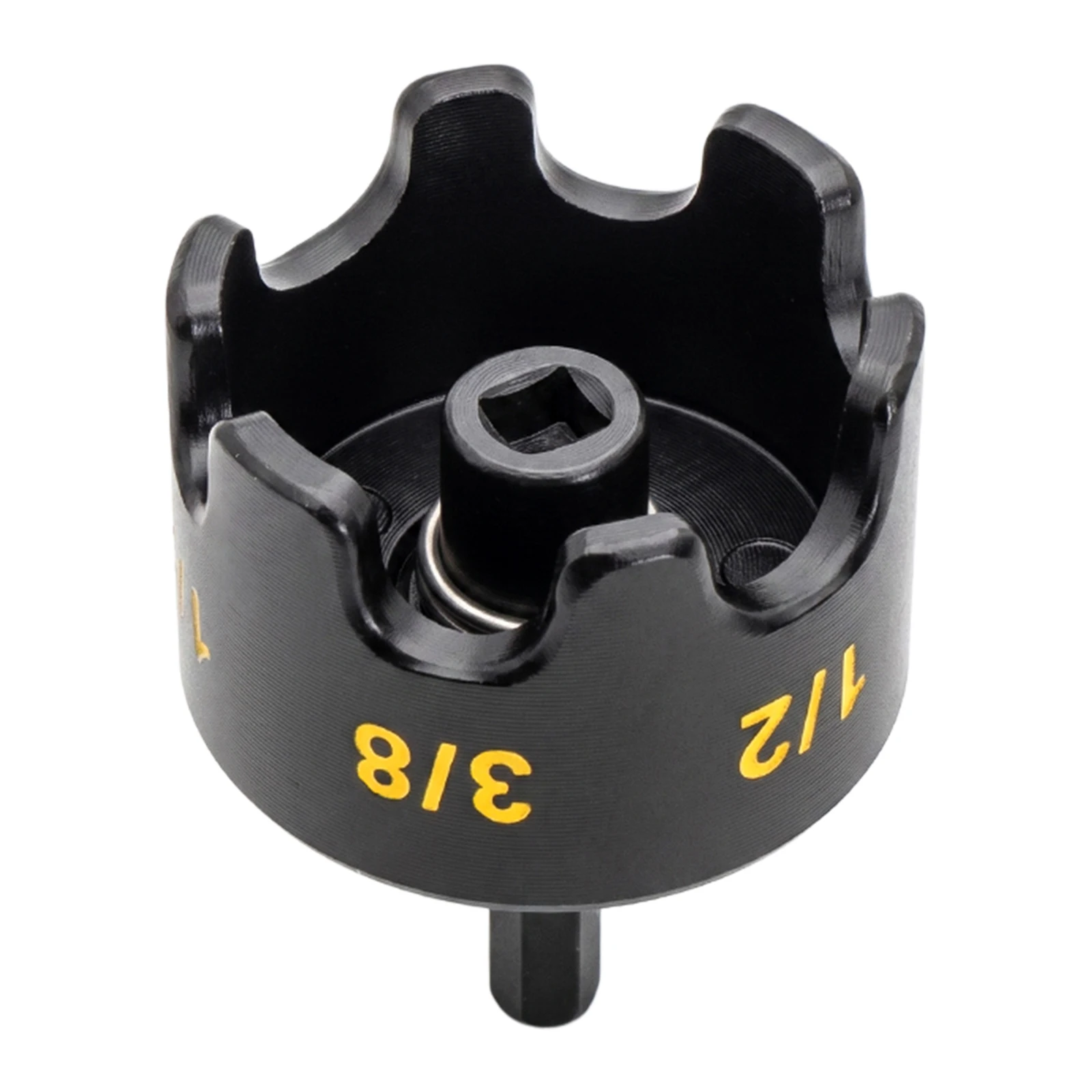 Aluminum Alloy Nut Remover Drill Bit Nuts Remover Bolt Extractor Tool Nuts Spinning Drill Kit for Conduit Racks Strut Systems