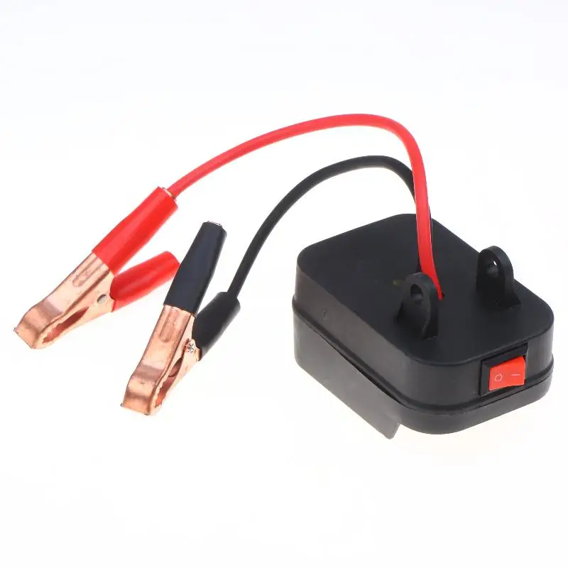 New 1Pcs Car Accessories Igniter Jump Starter Charger For Lithium Battery Booster Cable Adapter Emergency Power With Clip