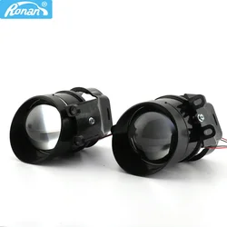 RONAN 2pcs 3.0 Inch G2 Type Bi Xenon Fog Light Projector Lens Use D2S D2H H11 Lamps for Camry Le-xus 350 Car Styling Retrofit