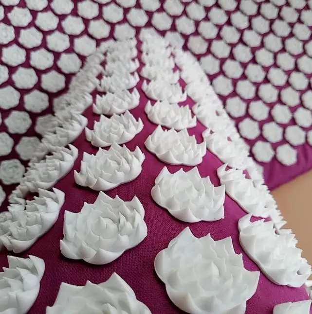 

Массажная подушка, наборы для акупунктуры, снимают стресс, боль в спине, акупрессурный коврик/подушка, массажный коврик с шипами розы, массаж и релаксация