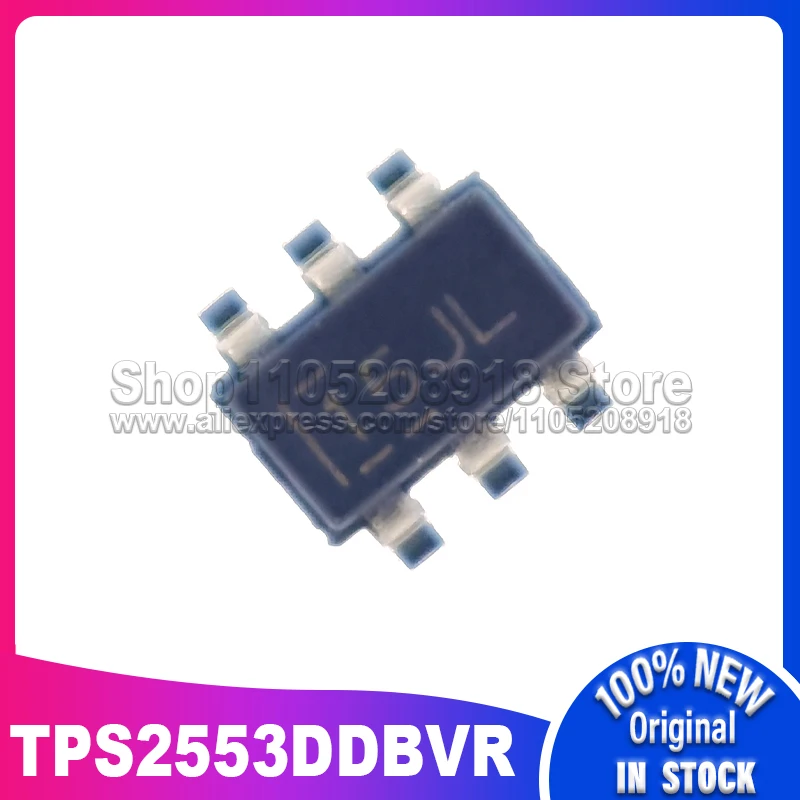 20 ~ 500 unids/lote TPS2553DDBVR TPS2553DDBVT 15JL SOT23-6 100% nuevo stock original