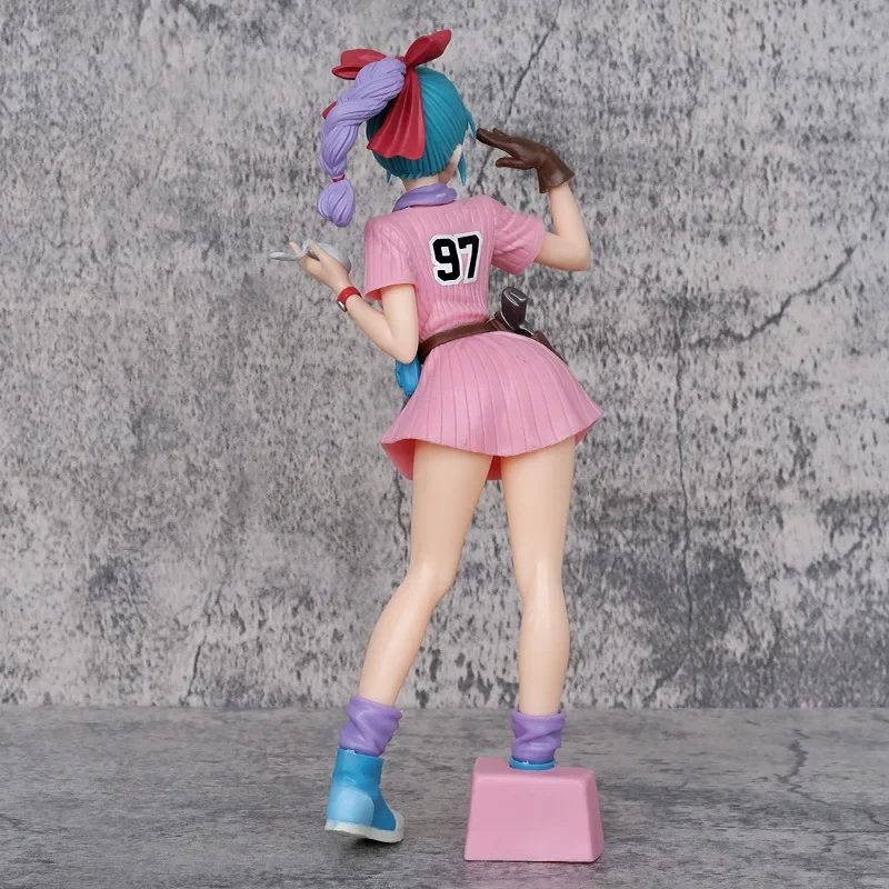 Dragon Ball Z Anime Figurine Bulma Figures Pvc Statue Figure Model Doll Ornament Collection Room Decora Desk Toys Gifts