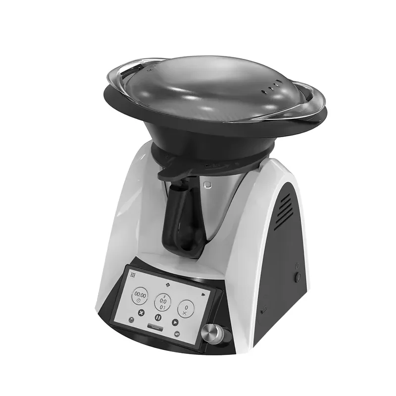 Multifunctional Food Processor Meat Grinder High Power Mixer Color TFT Screen Kitchen Cooking Appliance Electric Chopper