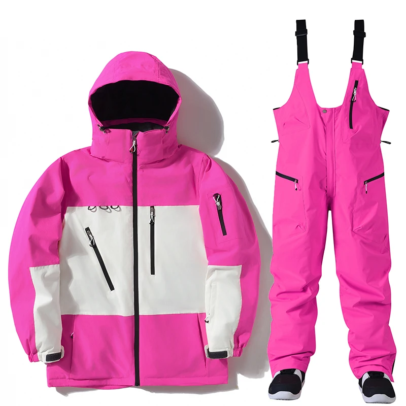 2025, Men and Women Winter Ski Clothes, Snowboarding Suit Sets, Snow Skiing Clothing, Ski Jackets and Pants, Snow Ski Bibs Pants