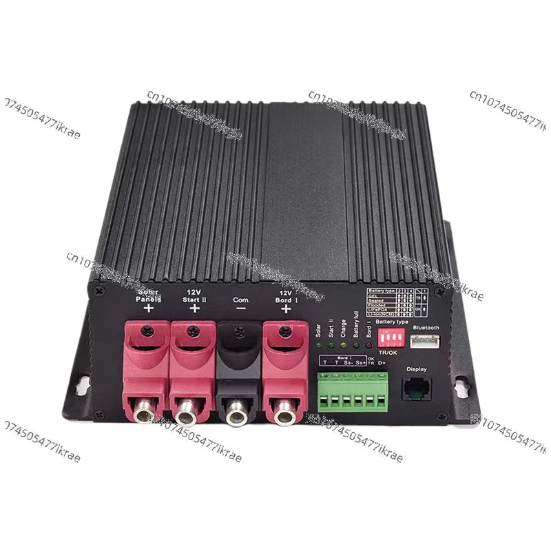 12V B2B battery to battery SOLAR DC TO DC charger lead acid Lithium battery charger with LCD Display