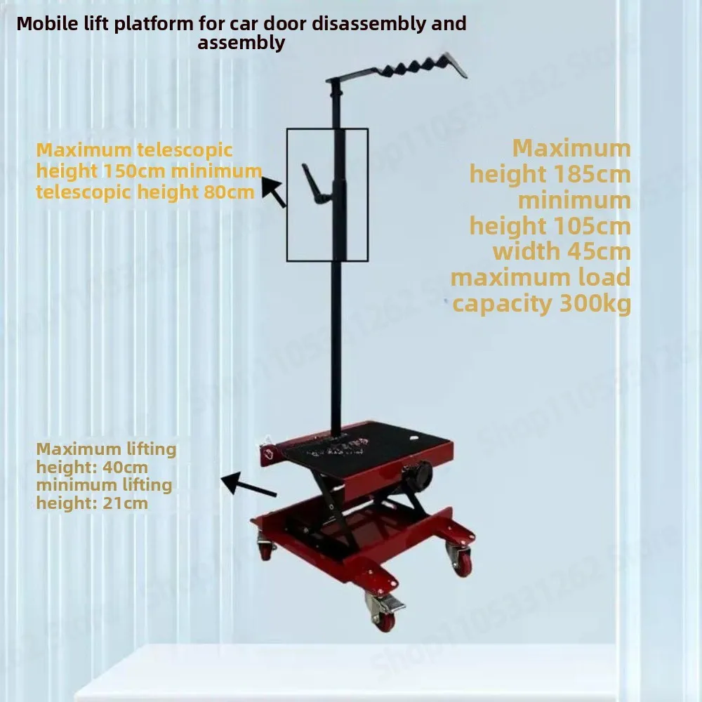 Car Door Removal and Installation Stand Mobile Platform Bracket for Dent Repair Tool