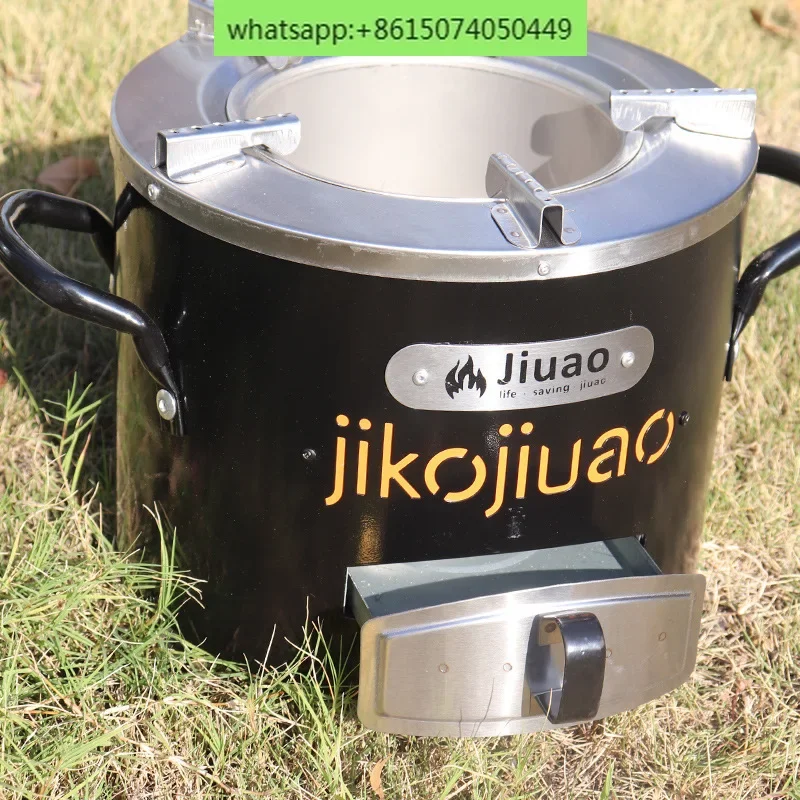 Export to Africa Stainless Steel Household Firewood Stoves, Cooking Firewood Stoves, Multifunctional Picnic Stoves