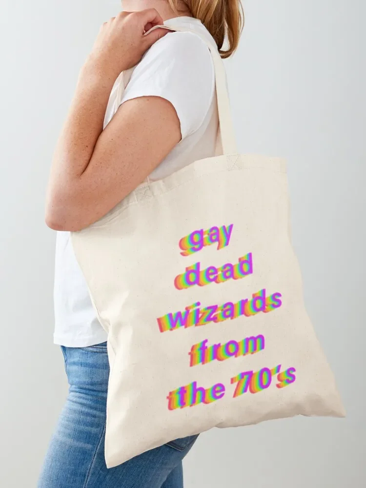

dead gay wizards from the 70_s Tote Bag sac pour femme handbag shopping bag great bag