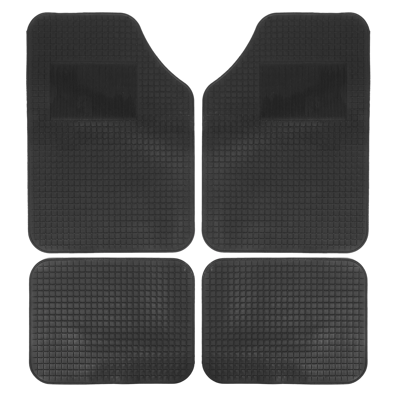 

2Sets Car Floor Mats Durable Tear Resistant Lightweight Car Seat Floor Protection for Vehicle Interior Supplies Automotive Foot