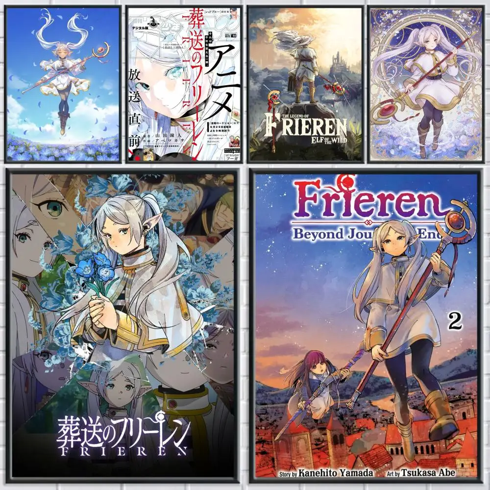 

1PC S-Sousou No Frieren Poster Holiday Gifts Designed For Home Restaurant Office Space Corridor Wall Art