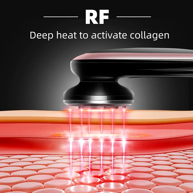 CV การสั่นสะเทือนอัลตราโซนิก Cavitation 3 ใน 1 เครื่องนวดกระชับสัดส่วนไขมัน Burner เซลลูไลท์อินฟราเรด FAT Removal Therapy Beauty Skin Care