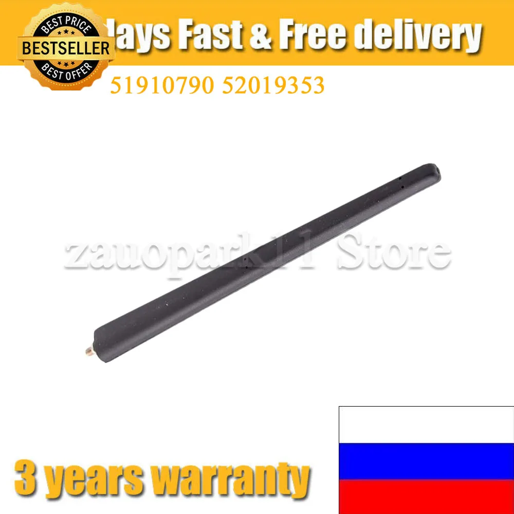 52019353 51910790 For Fiat 500 Car Roof Antenna Aerial Mast Black Short Car Radio Aerials Antenna Aerial Mast Antenna