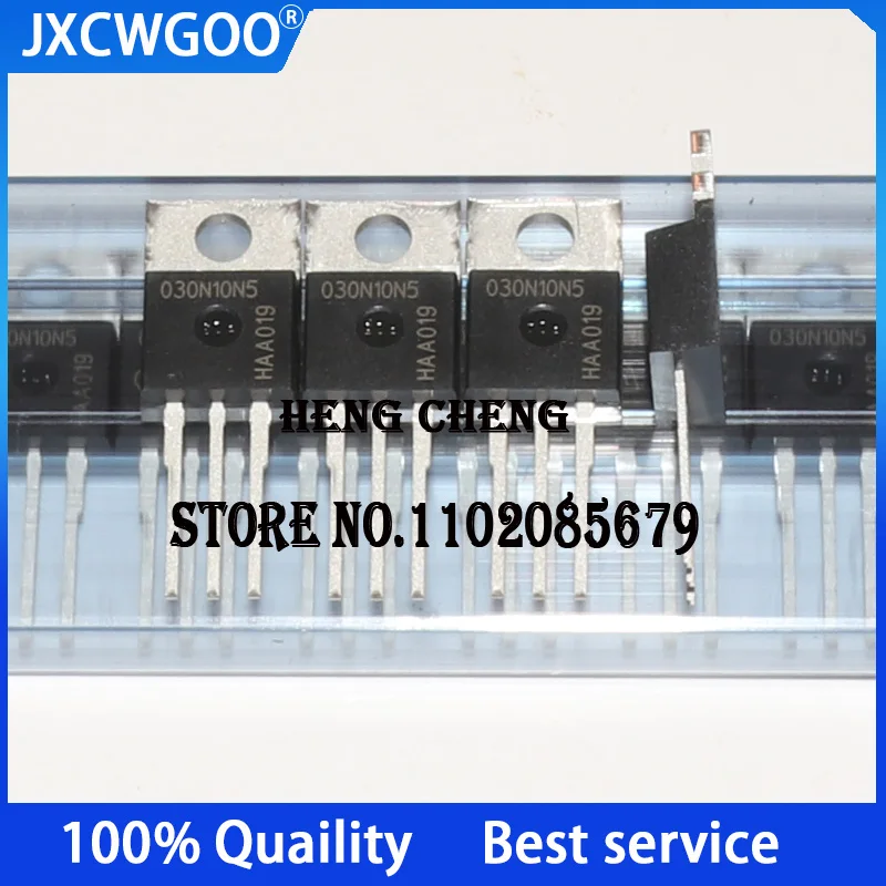 

10PCS 100% New Original IPP030N10N5 030N10N5 TO-220 100V 120A