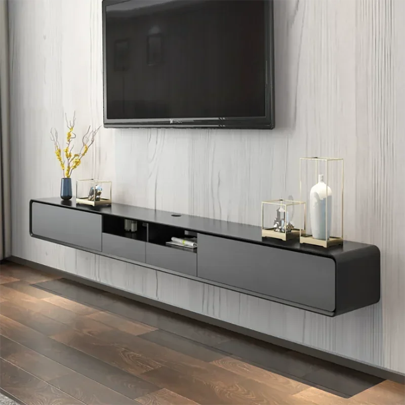 Nordic Luxury Design Tv Stand Simple Drawer Storage Modern Living Room Tv Table Hanging Minimalistic Muebles Hogar Furniture