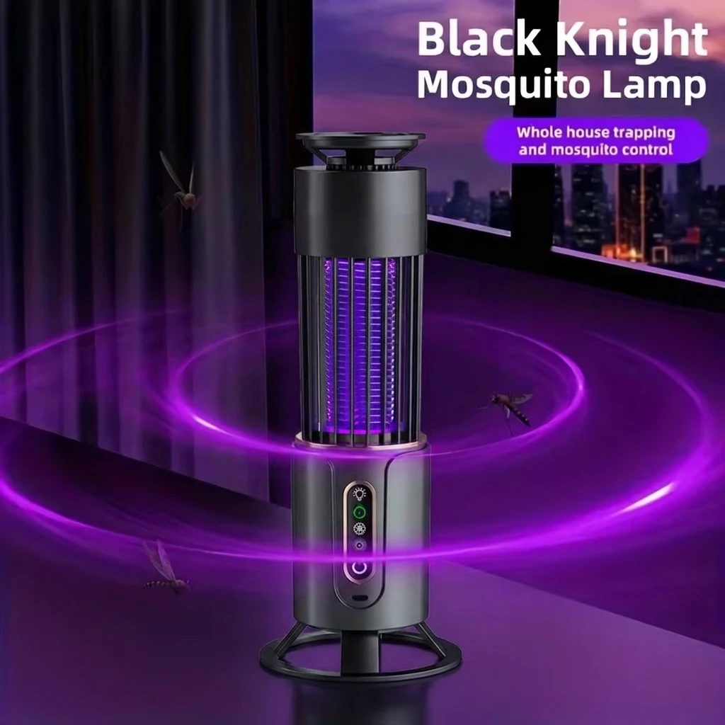 

Электрическая лампа-ловушка для комаров с функцией электрошока для кемпинга на открытом воздухе, USB-устройство с таймером, эффективное средство для борьбы с комарами