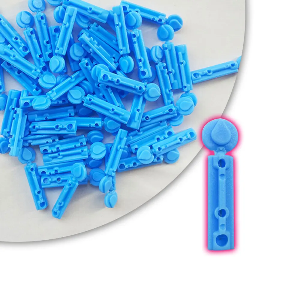 50 قطعة 28 جرام لانسيت الدم المتاح إبرة عصا تدليك استخدام للقلم المعقمة لاندسيت فليوم تنفيس استنزاف الدم لانسيت 28 جرام #5