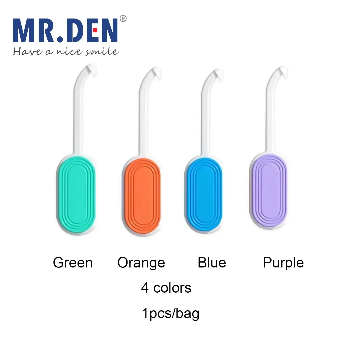2 in 1 Colorful Tray Remover Invisible Braces Picker Orthodontic Clear Aligner Removal Tool Ortho Aligner Chewies Silicone