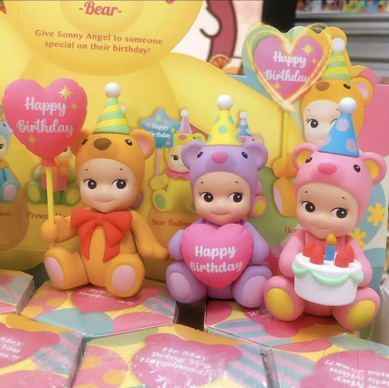 

New Sonny Angel Birthday Gift Series Blind Box Cute Anime Character Doll Desktop Car Decoration Fashionable Handmade Jewelry