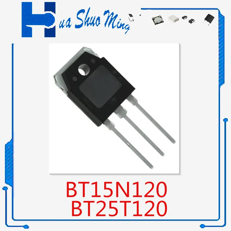 2Pcs/Lot T15T120 BT15N120 BT25T120 BT25N120 TO-3P