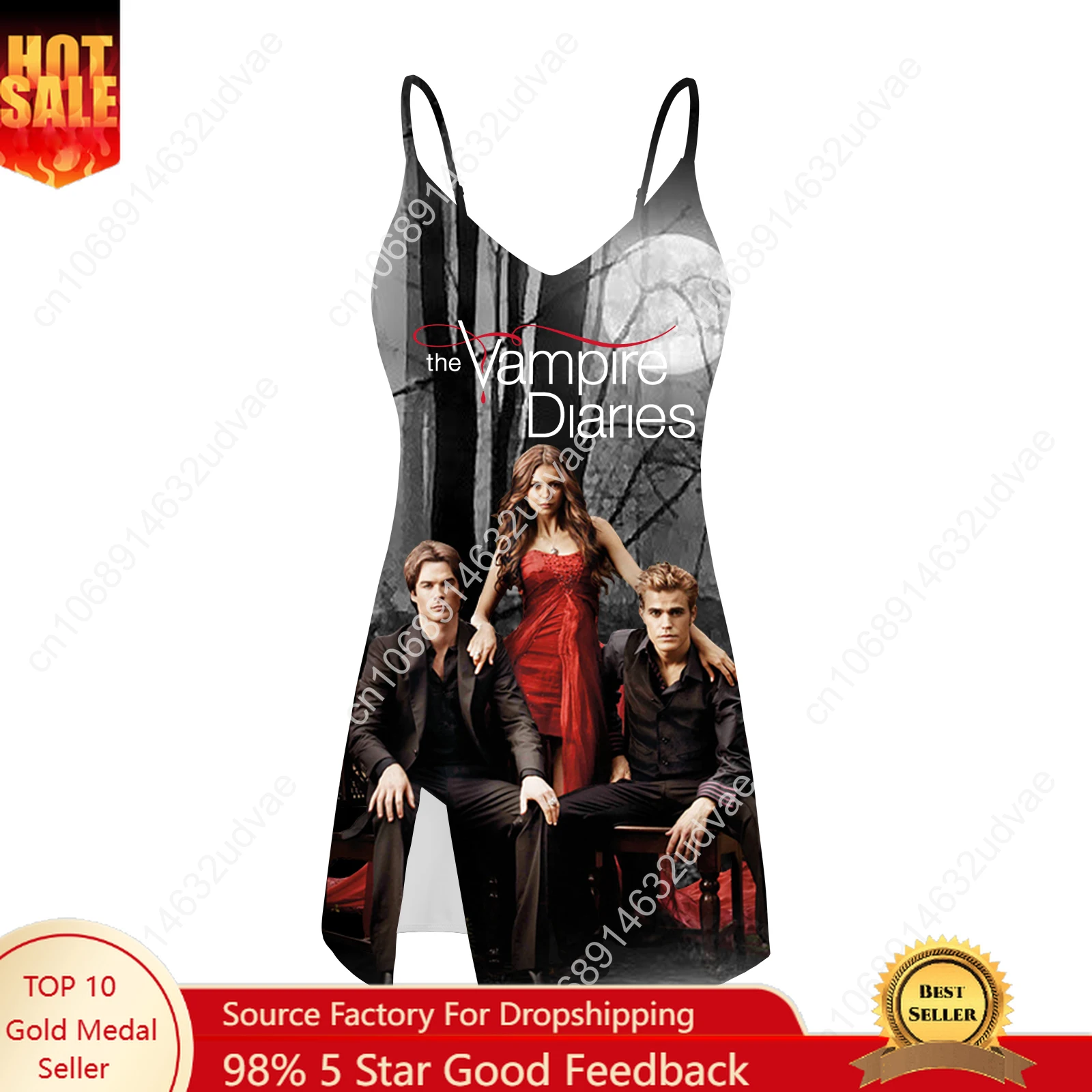 

The Vampire Sling Dress Swimsuit Womens Bathing Suits Personalized Fashion Swimwear Pool Party Bikini Custom Made Beachwear