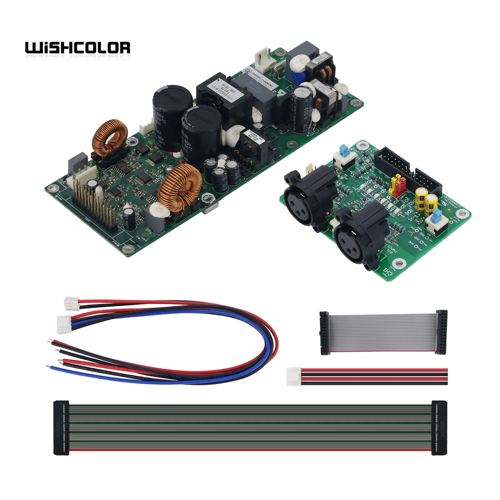 

Wishcolor U-PRO2 280 Вт + 100 Вт Плата цифрового усилителя мощности класса D + плата ввода Тестирование нескольких входных каналов PASCAL Б/у