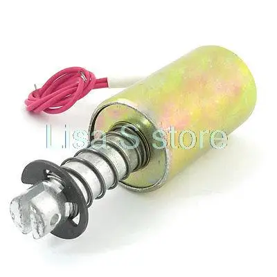 

DC 12 В 10 мм 6 кг тяговый трубчатый электромагнит соленоида с пружинным возвратом MQ8-Z57