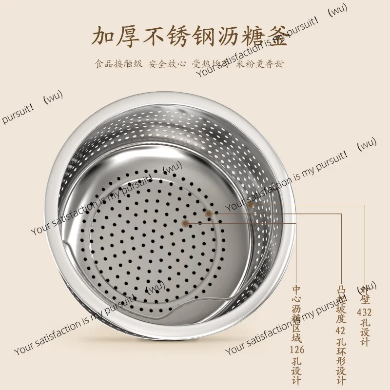 2.5L mini rice cooker smart non-stick pan household rice soup separation small two-person multi-function rice cooker