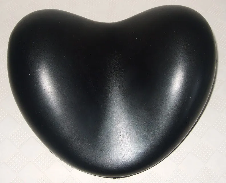 Heart shape Bath Pillow-Black version- Perfect as Hot Tub,Spa Bathtub
